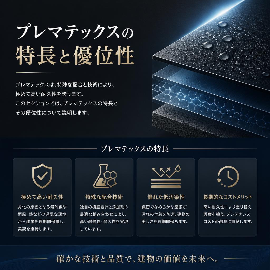 プレマテックスの特長