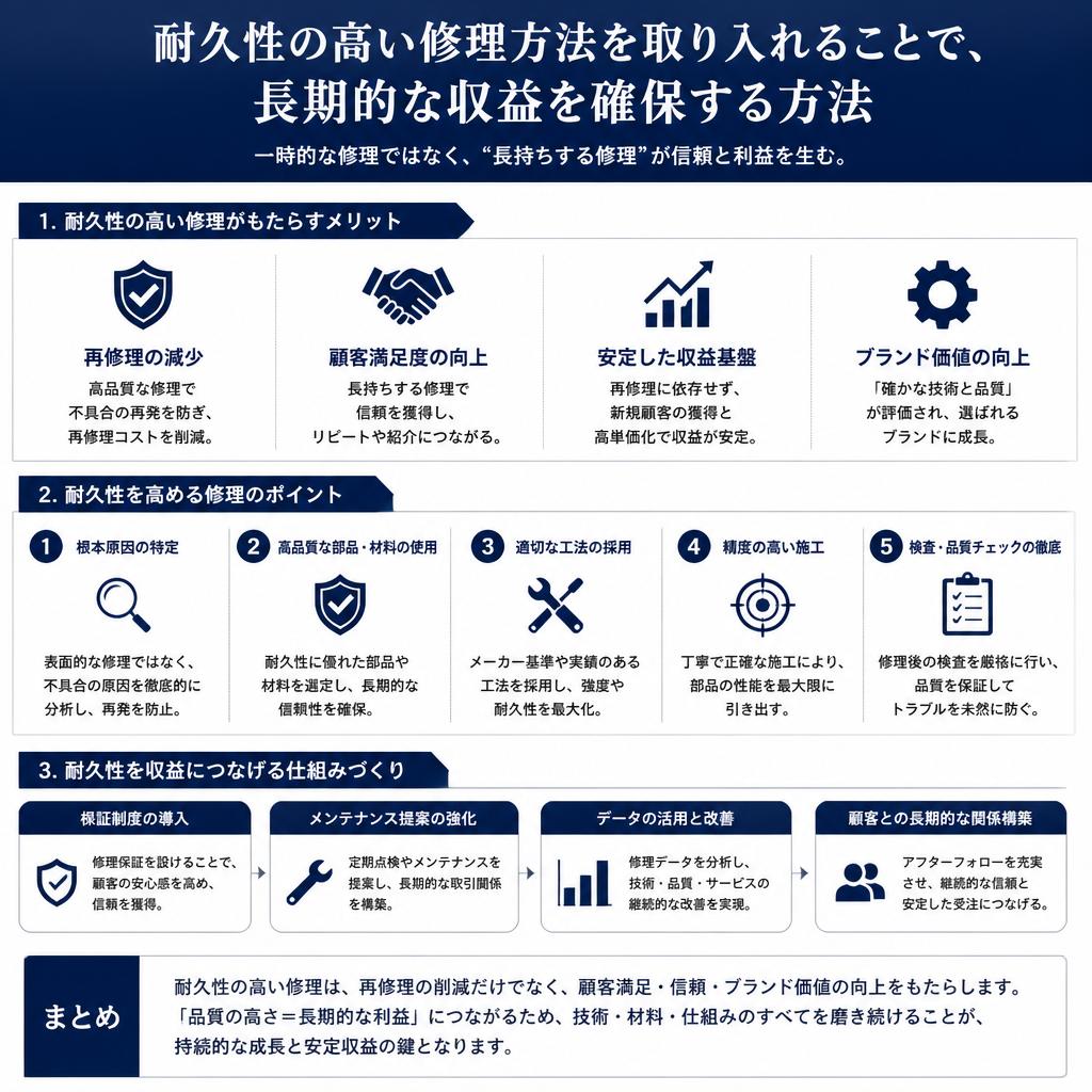 2. 収益物件の耐久性を高める