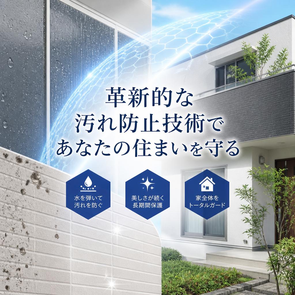 革新的な汚れ防止技術であなたの住まいを守る