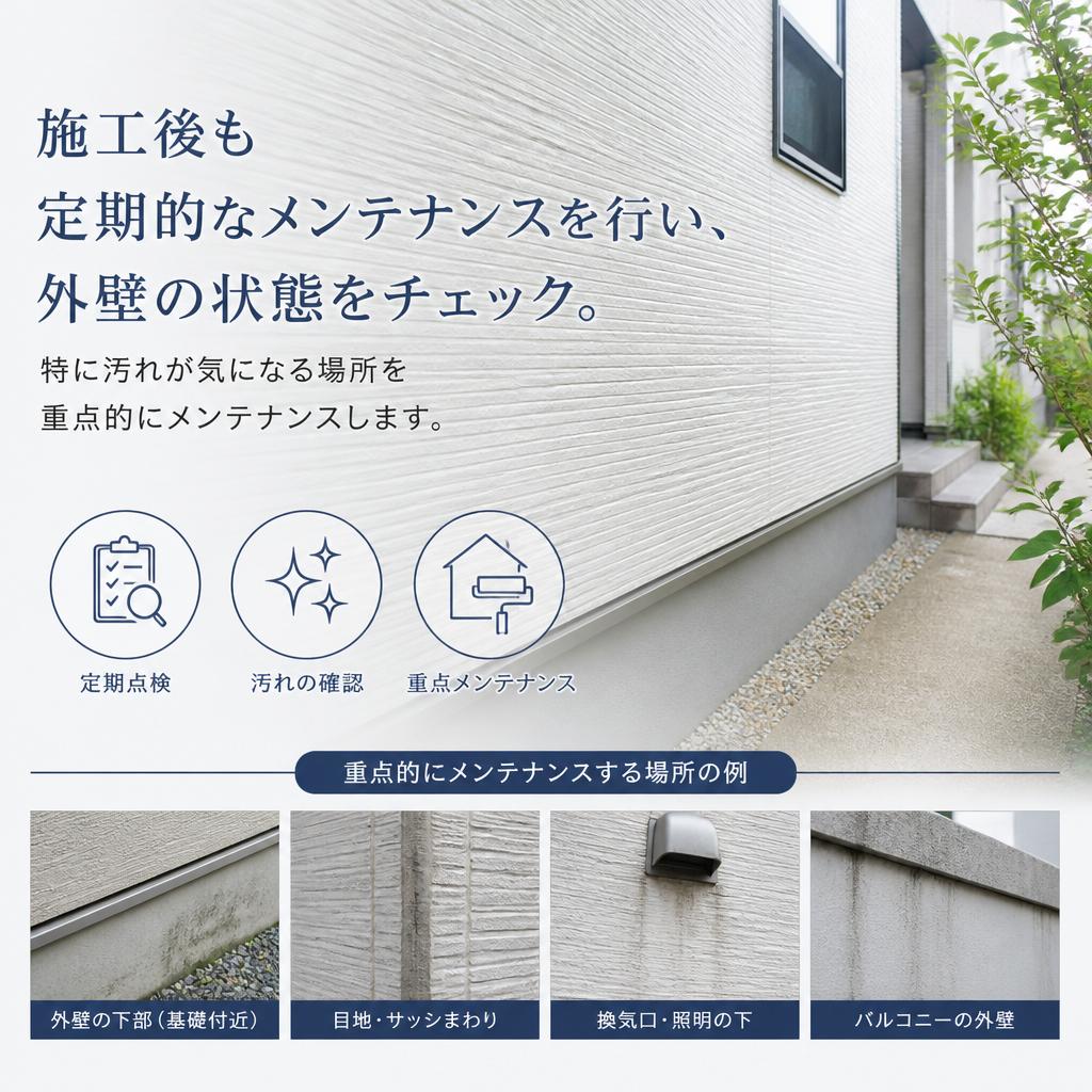 4. 定期メンテナンスで安心サポート