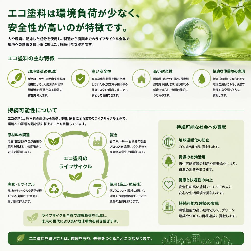 2. エコ塗料の特長