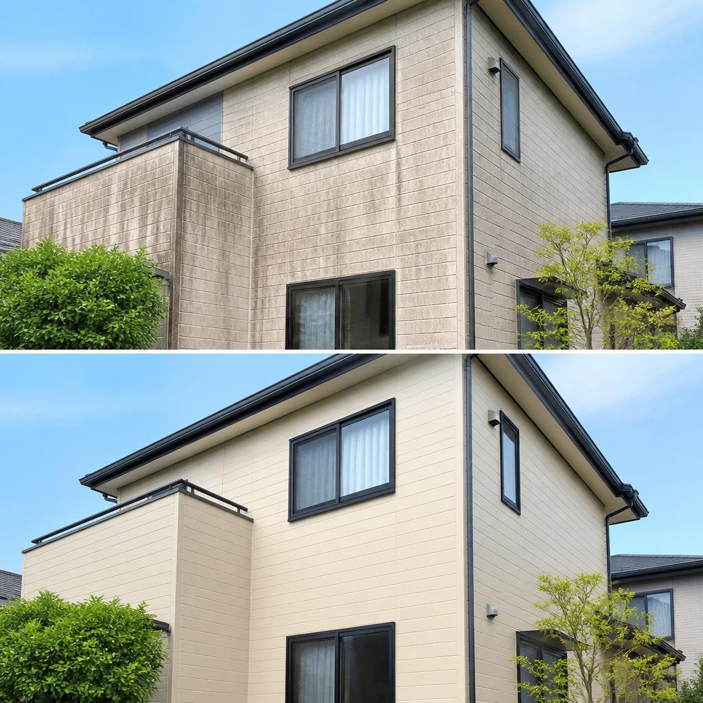 色褪せた外壁を蘇らせる！丁寧な施工で新たな魅力を引き出す