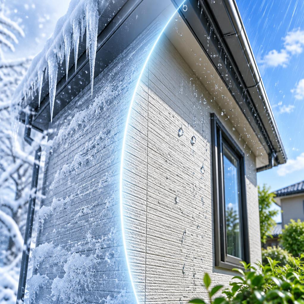 凍結から外壁を守り、雨水を寄せつけない。下地診断から丁寧な施工まで、住まいの未来を支えます。