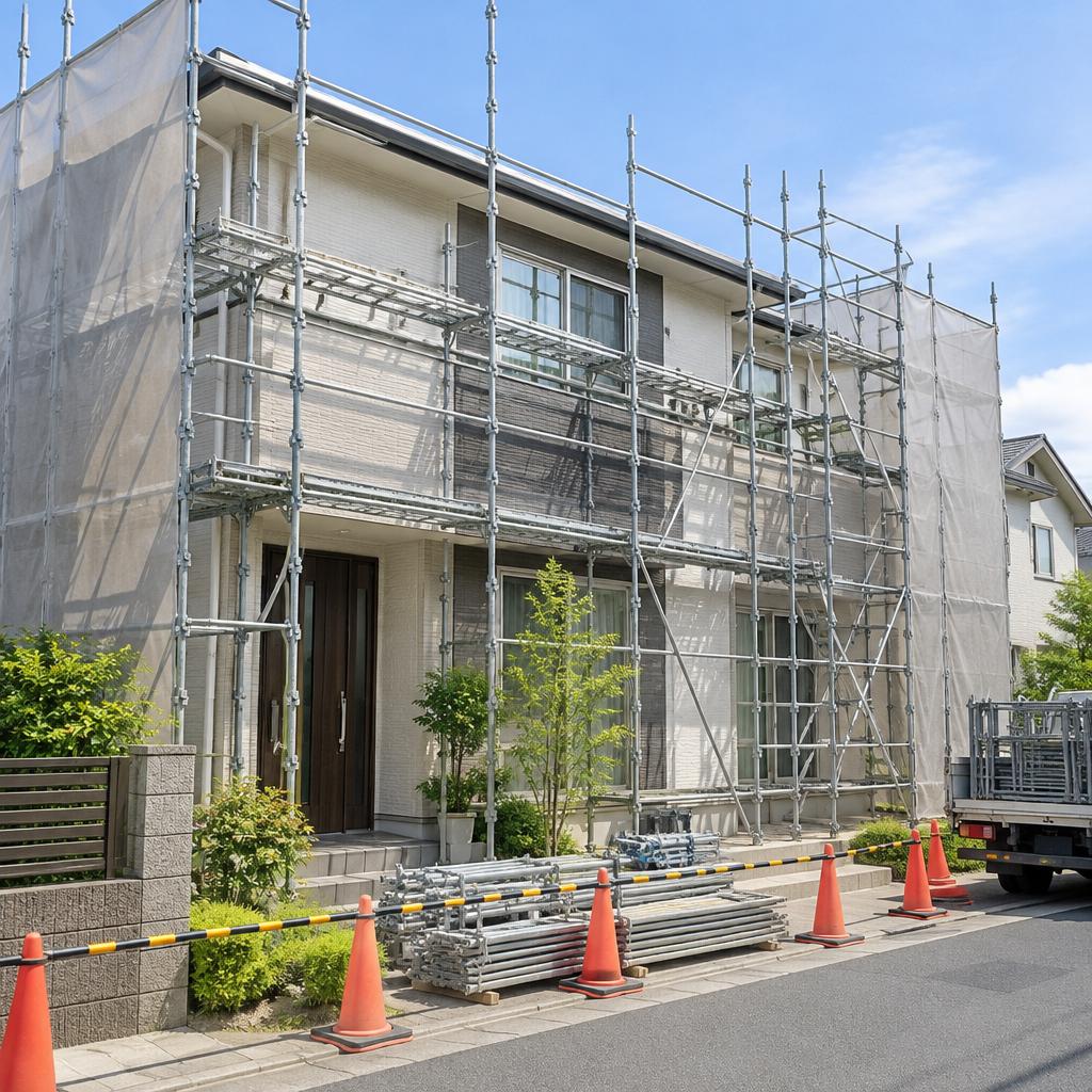 工事中も、近隣にも。安心して任せられる現場づくり