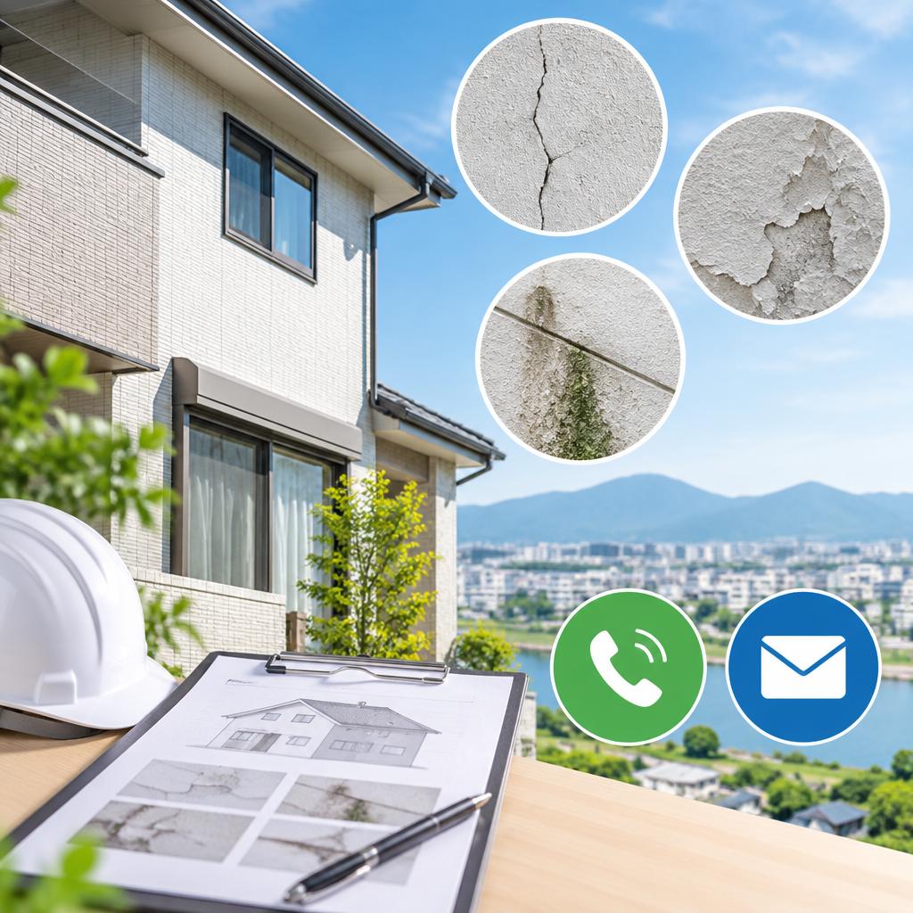 まずは無料の現地調査・見積もりで、わが家の状態を確認