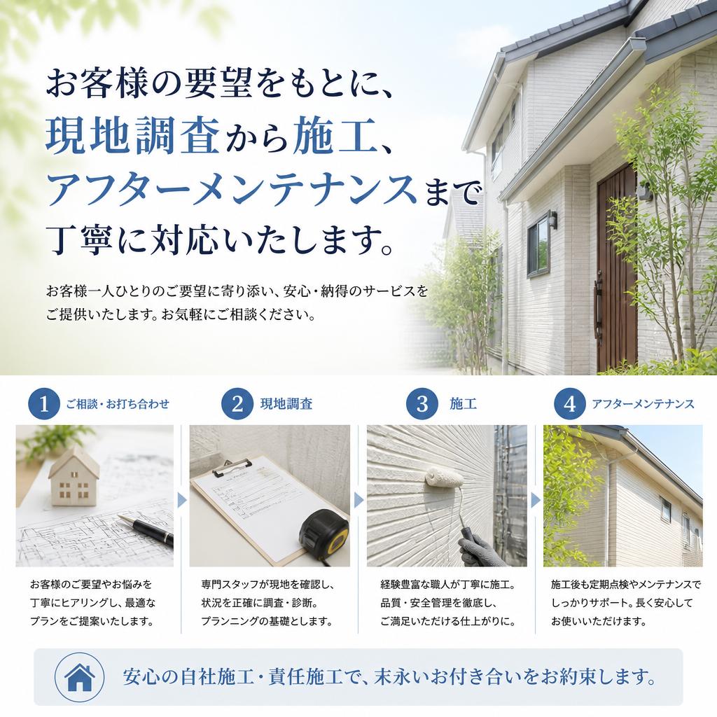 リフォームのプロセス