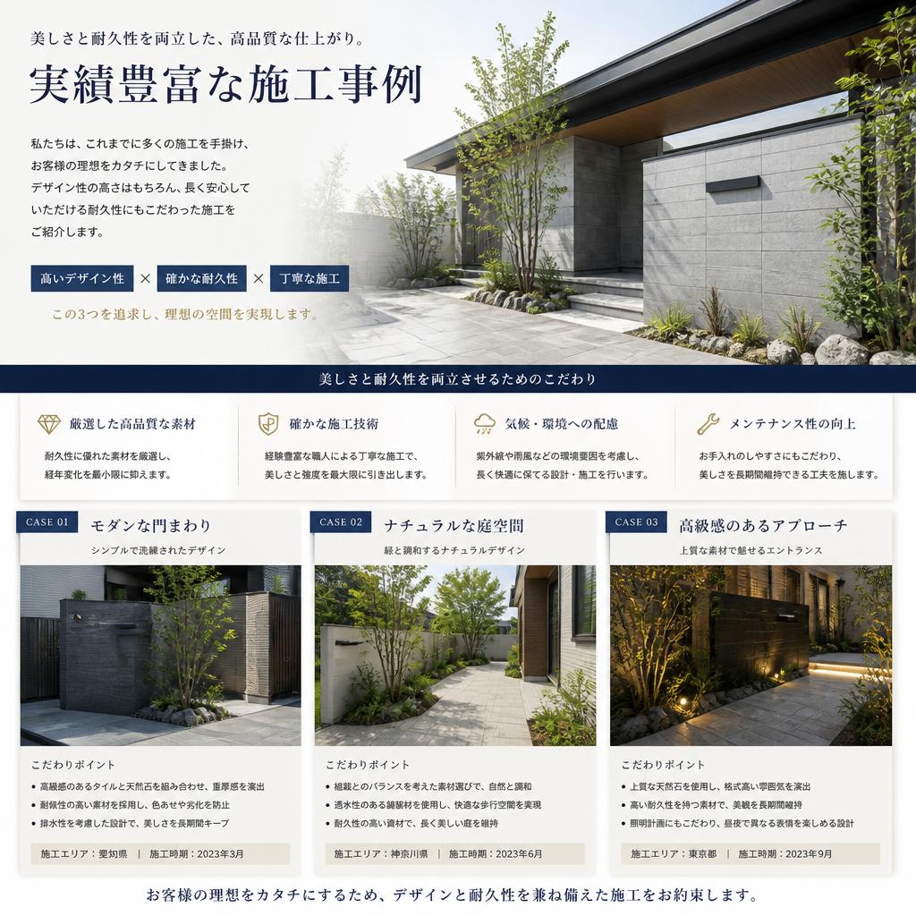 施工事例の紹介