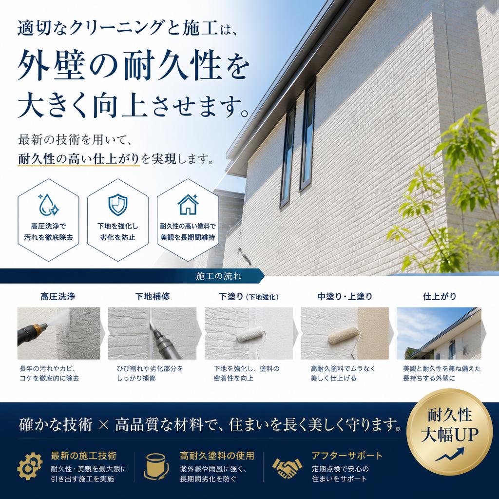 施工と耐久性の相関