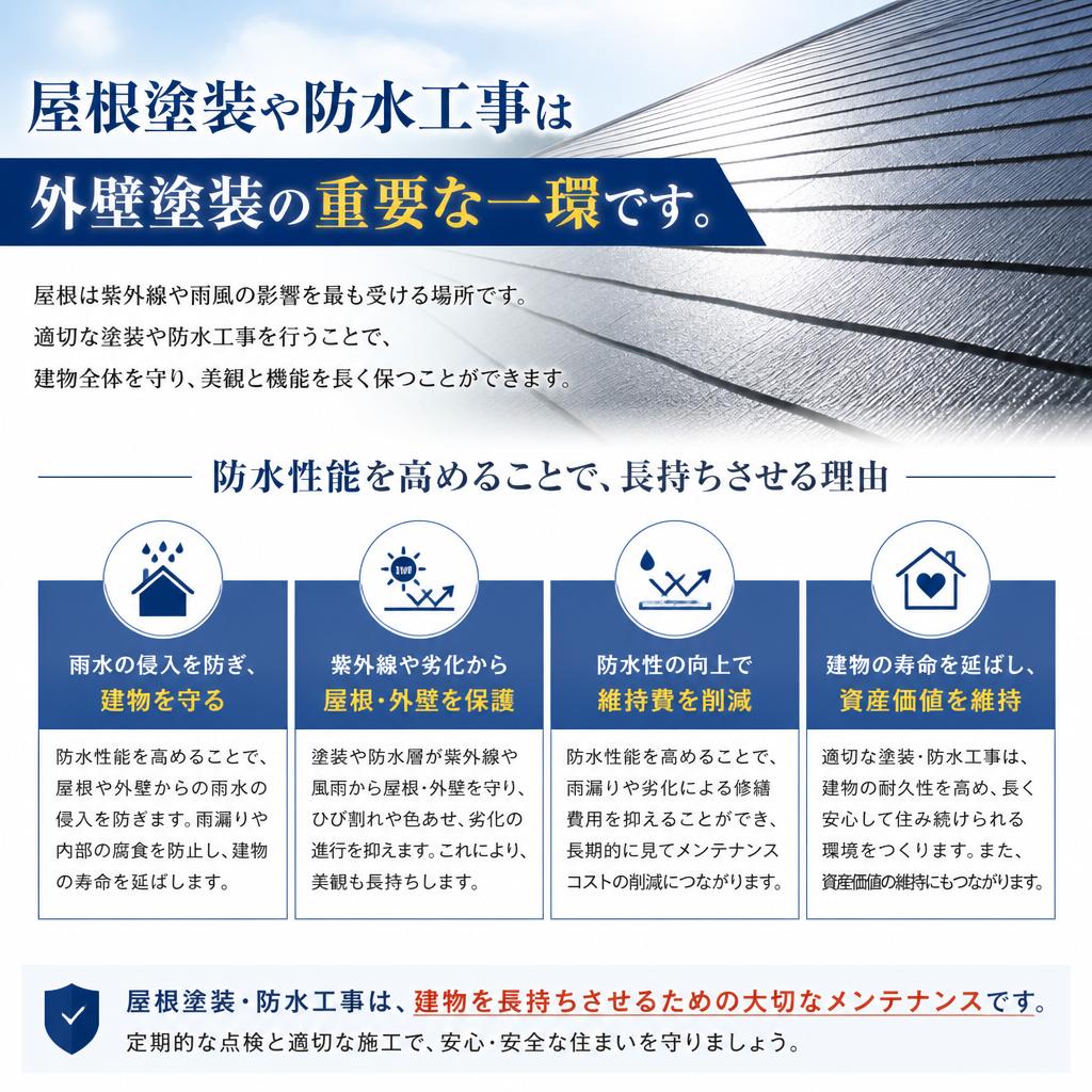 4. 防水工事の必要性