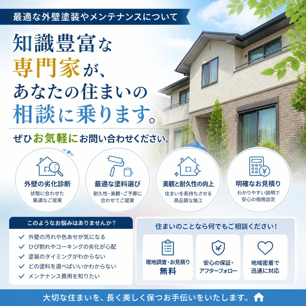 専門家に気軽に相談しよう！