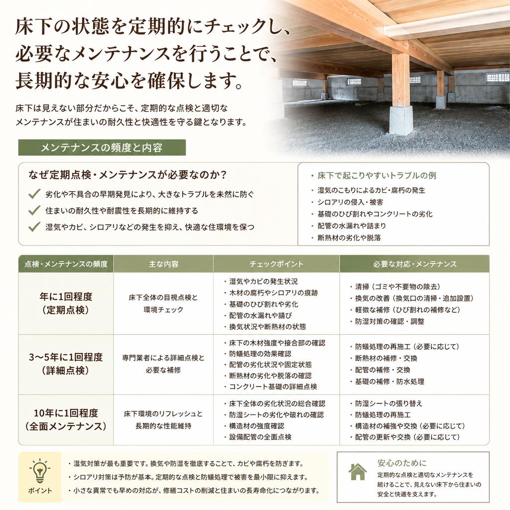 4. 定期的なメンテナンスの必要性