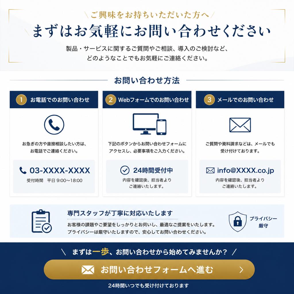 7. お問い合わせ方法