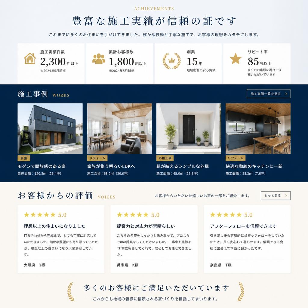 5. 実績とお客様の声