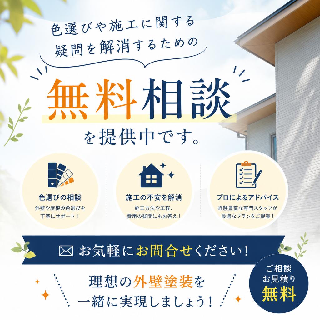 無料相談・見積もりのご案内