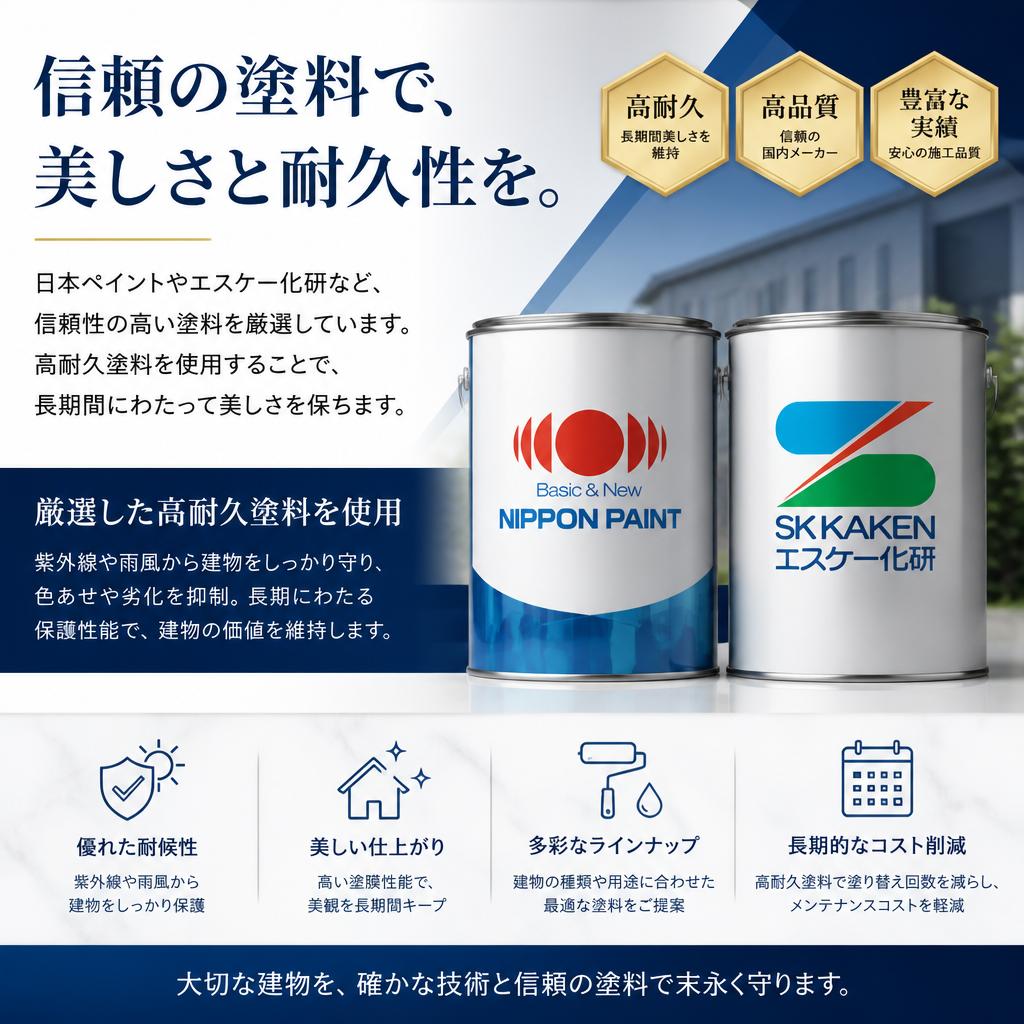 高耐久塗料の選定