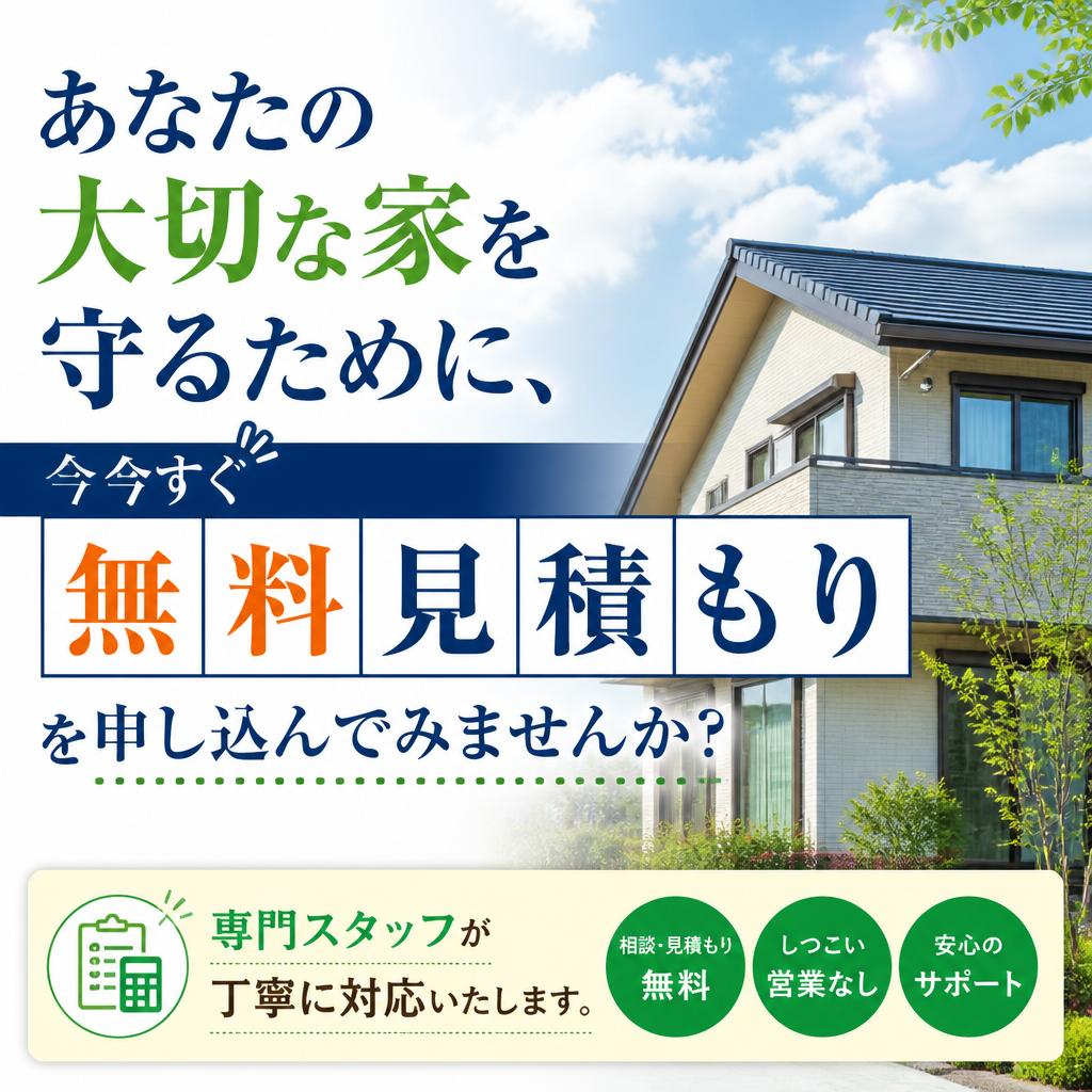 今すぐ無料見積もりを！