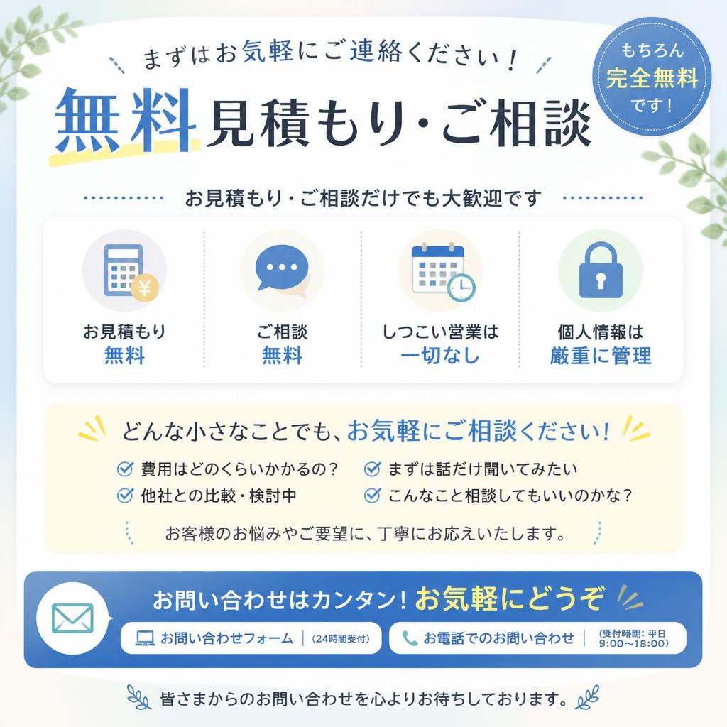 7. お問い合わせの呼びかけ