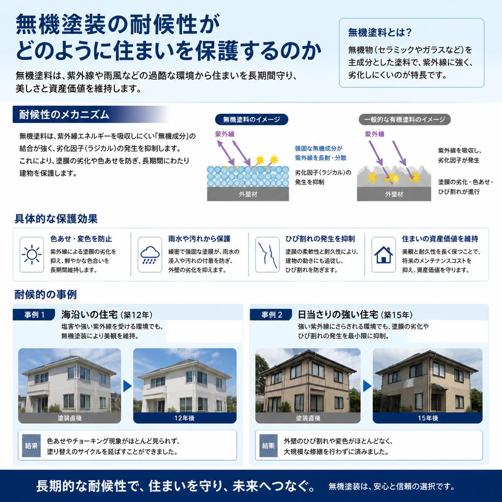 2. 卓越した耐候性