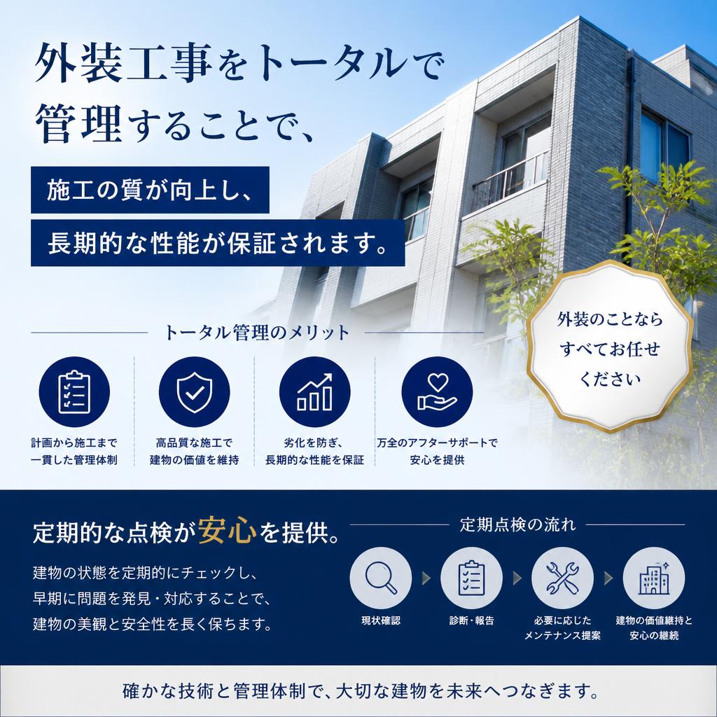 トータル管理のメリット