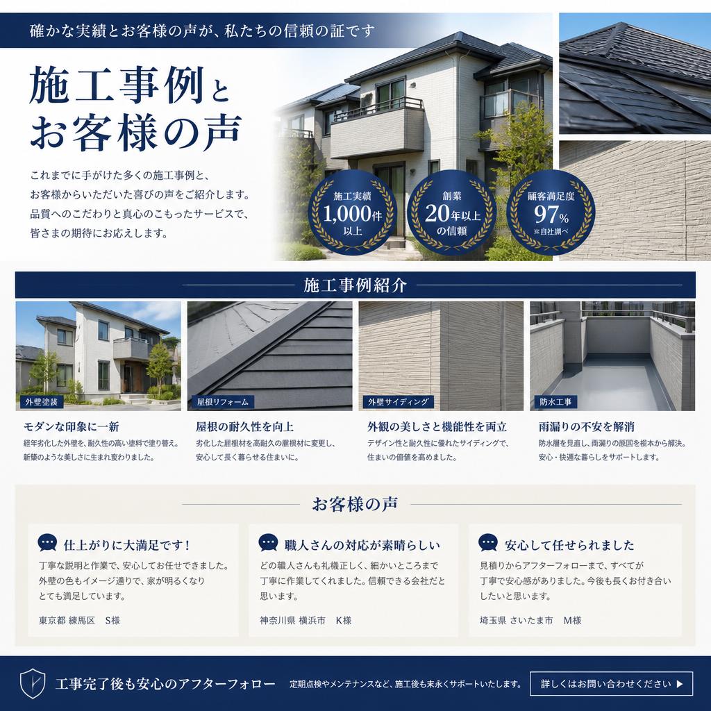 5. 実績とお客様の声