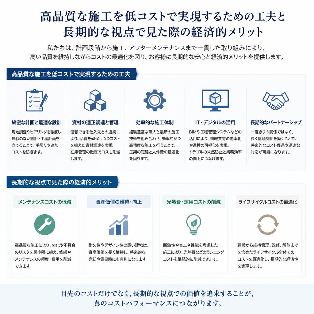 コストパフォーマンスの高さ