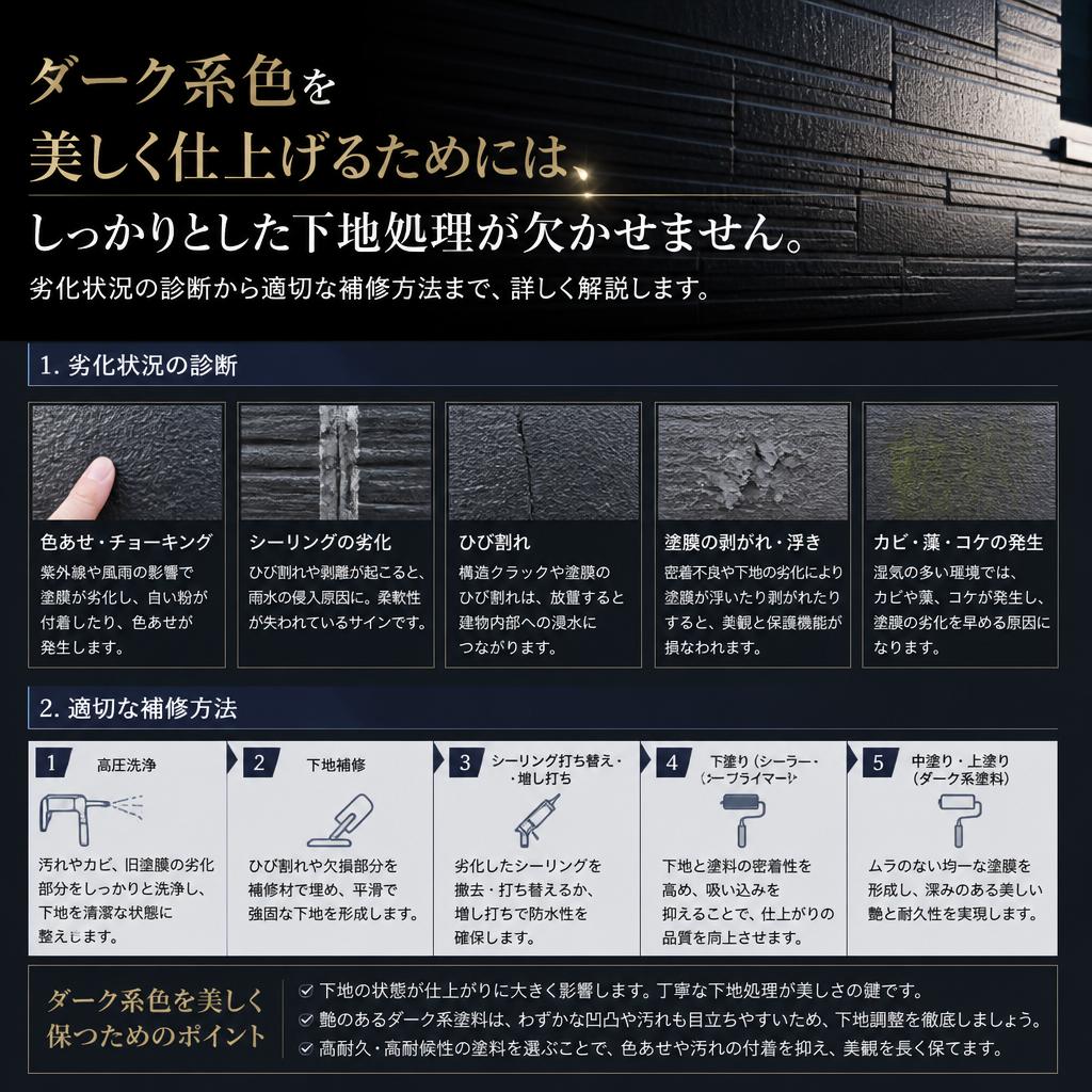 下地処理の重要性
