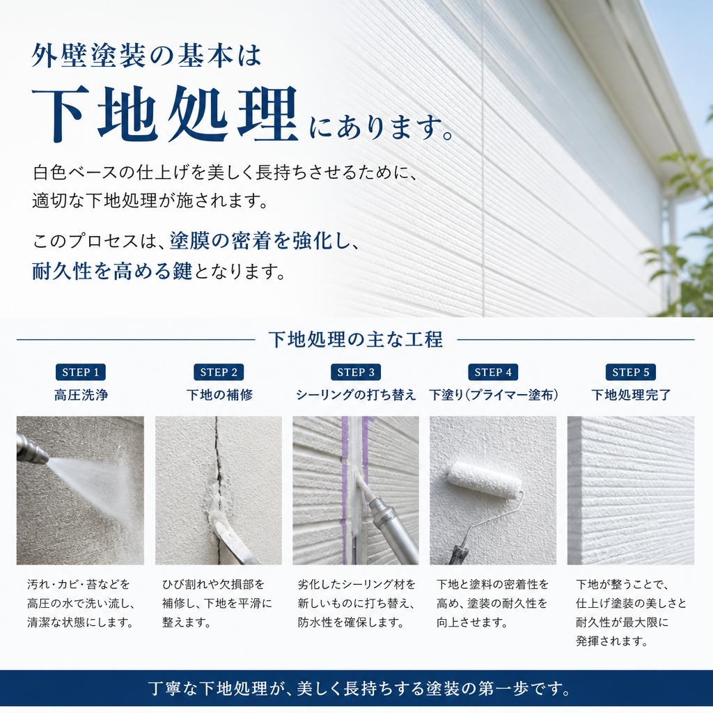 下地処理方法とは？