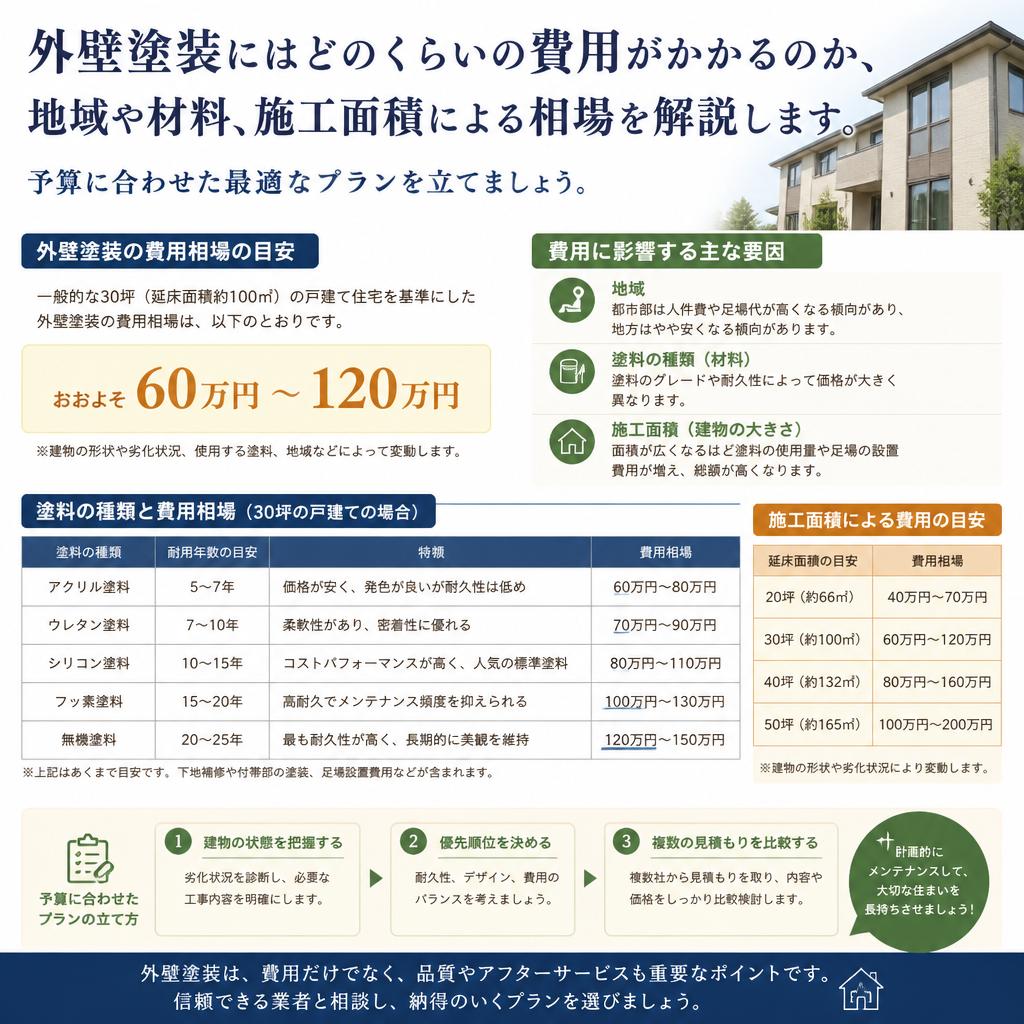 価格相場:理想の外壁を手に入れるための費用